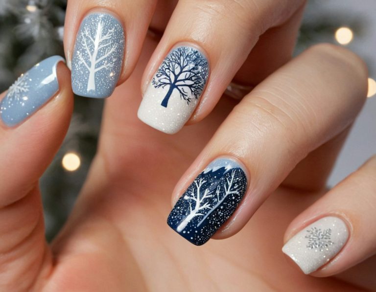 classy winter nail trends